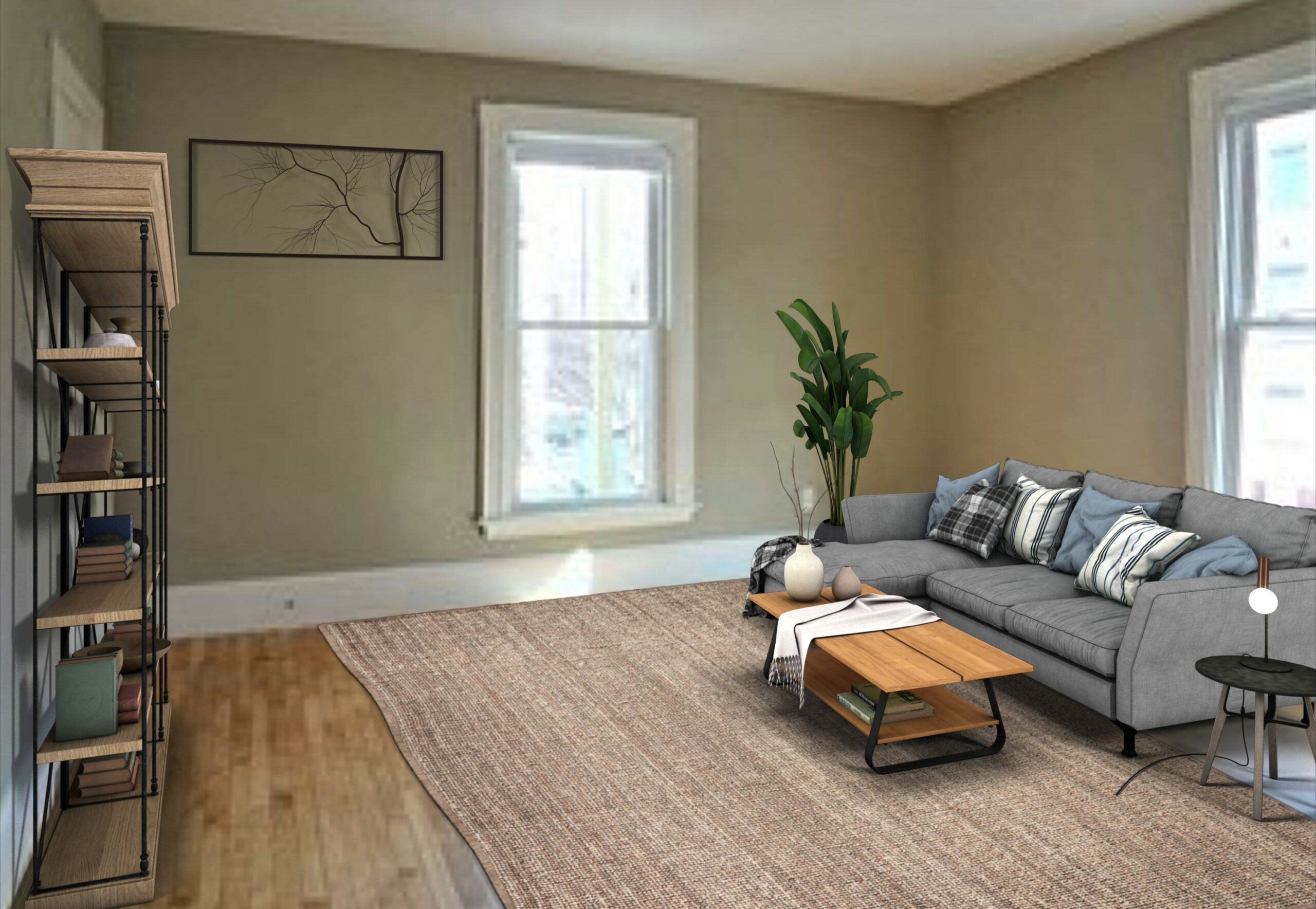 Available Now- 65 Grant Street – Apartment 2— H/HW included–    **Check out our virtual tour!**