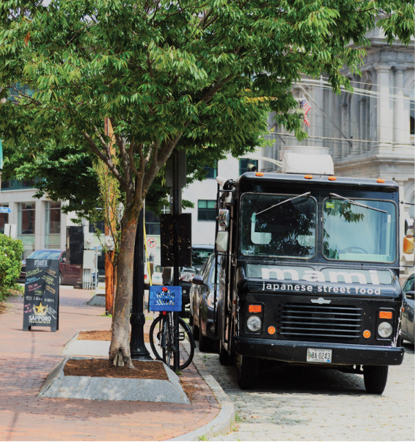 Food truck in Portland